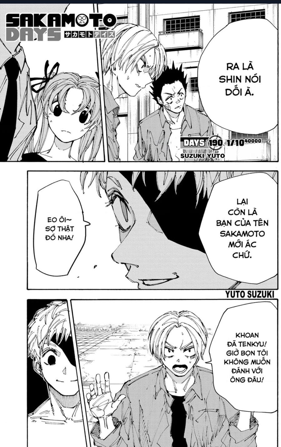 Truyện Tranh Sát Thủ Về Vườn - Sakamoto Days trang 7