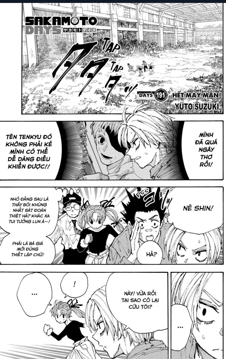 Truyện Tranh Sát Thủ Về Vườn - Sakamoto Days trang 6