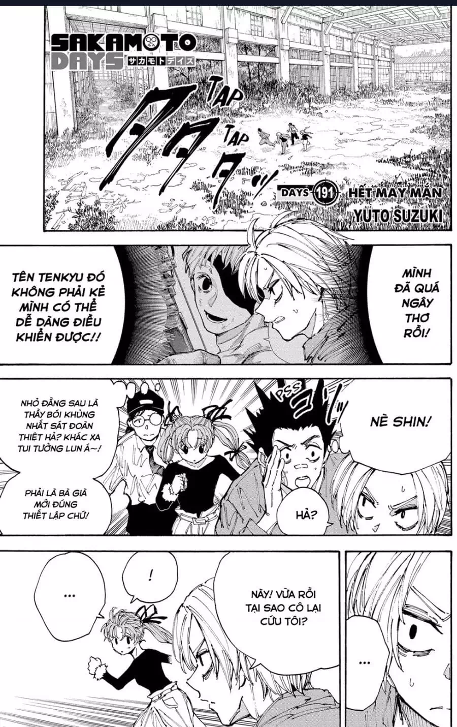 Truyện Tranh Sát Thủ Về Vườn - Sakamoto Days trang 6