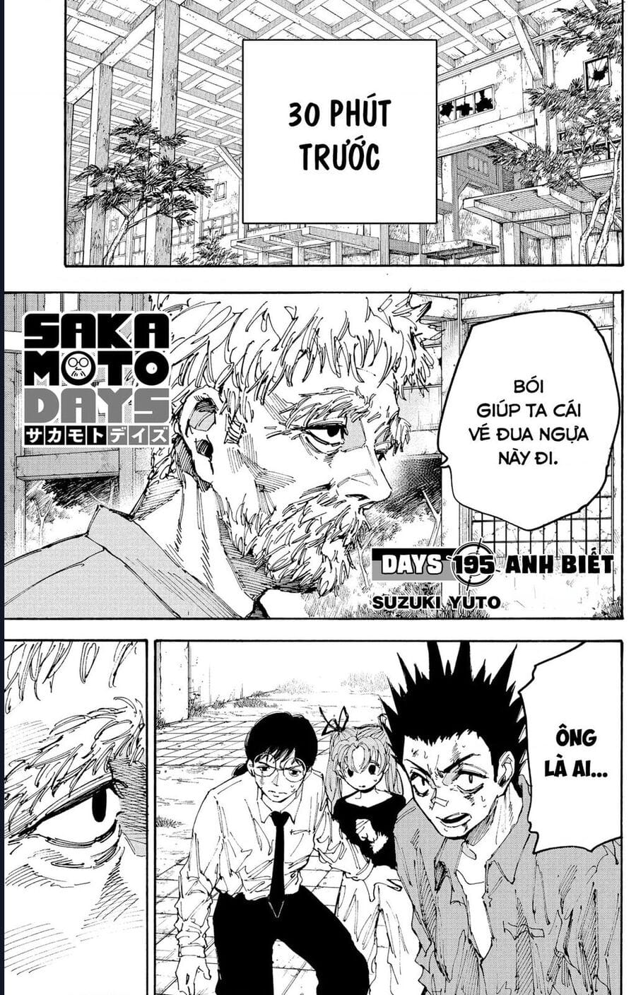 Truyện Tranh Sát Thủ Về Vườn - Sakamoto Days trang 7