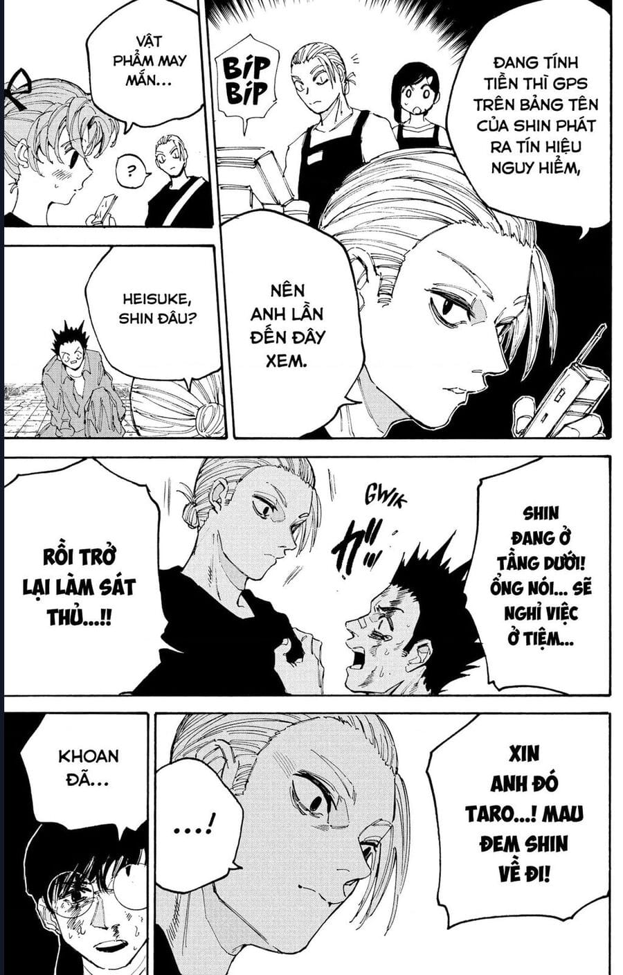 Truyện Tranh Sát Thủ Về Vườn - Sakamoto Days trang 7