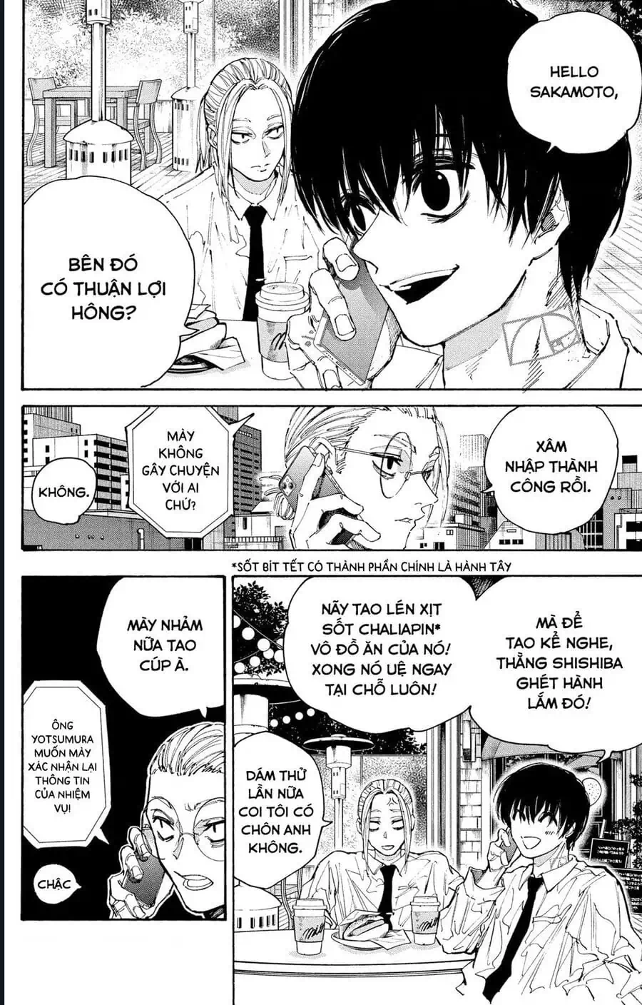 Truyện Tranh Sát Thủ Về Vườn - Sakamoto Days trang 6