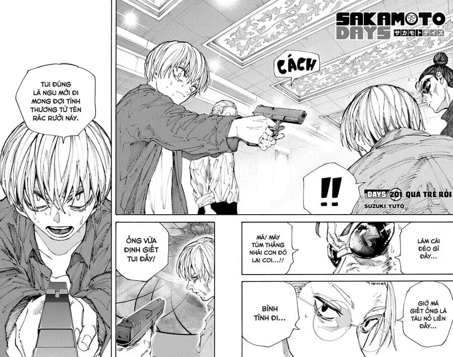 Truyện Tranh Sát Thủ Về Vườn - Sakamoto Days trang 6