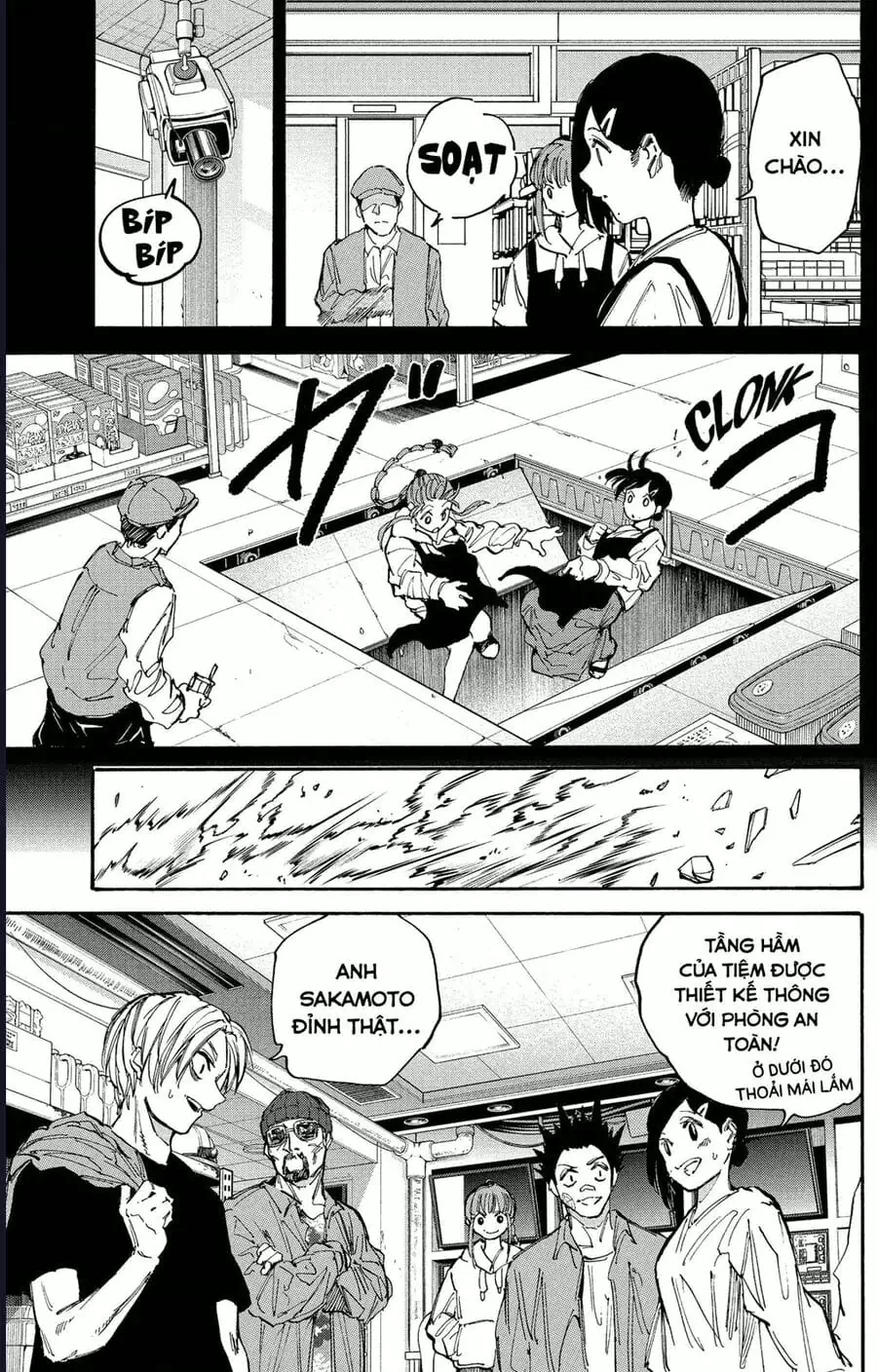 Truyện Tranh Sát Thủ Về Vườn - Sakamoto Days trang 6