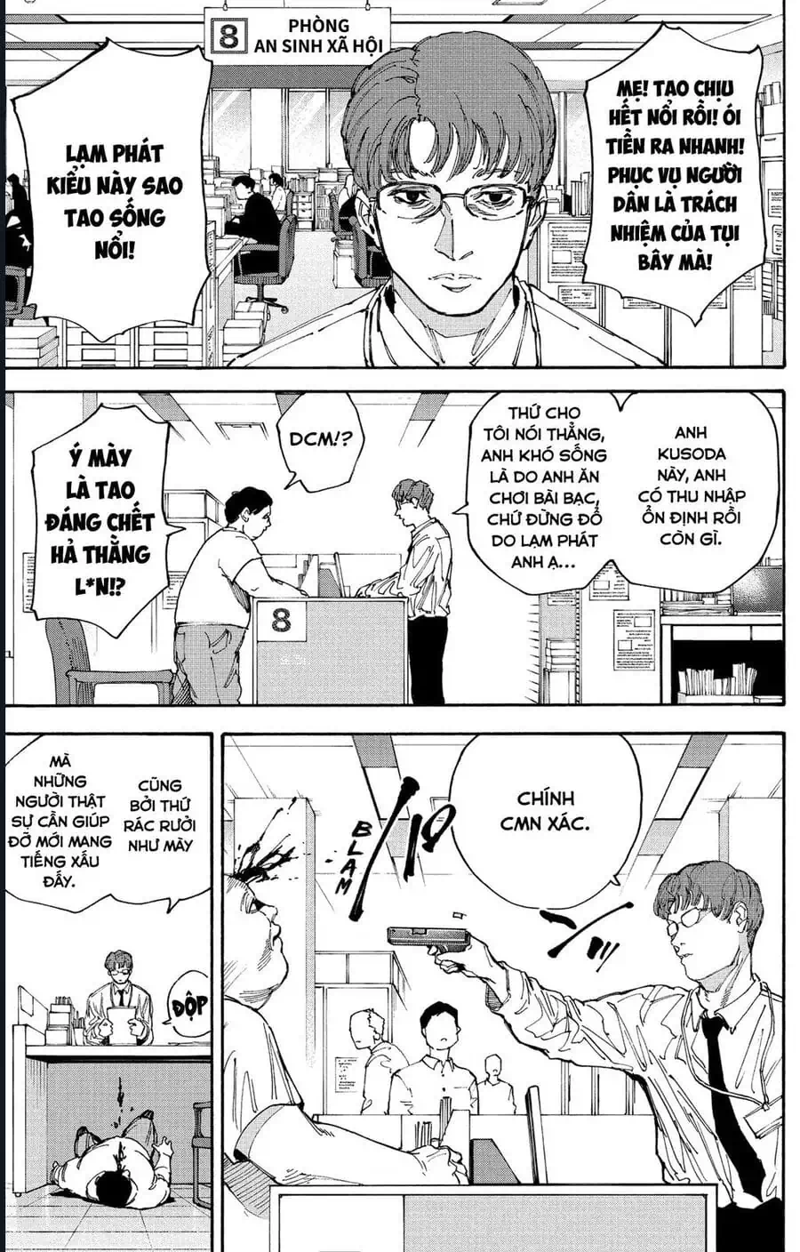 Truyện Tranh Sát Thủ Về Vườn - Sakamoto Days trang 6