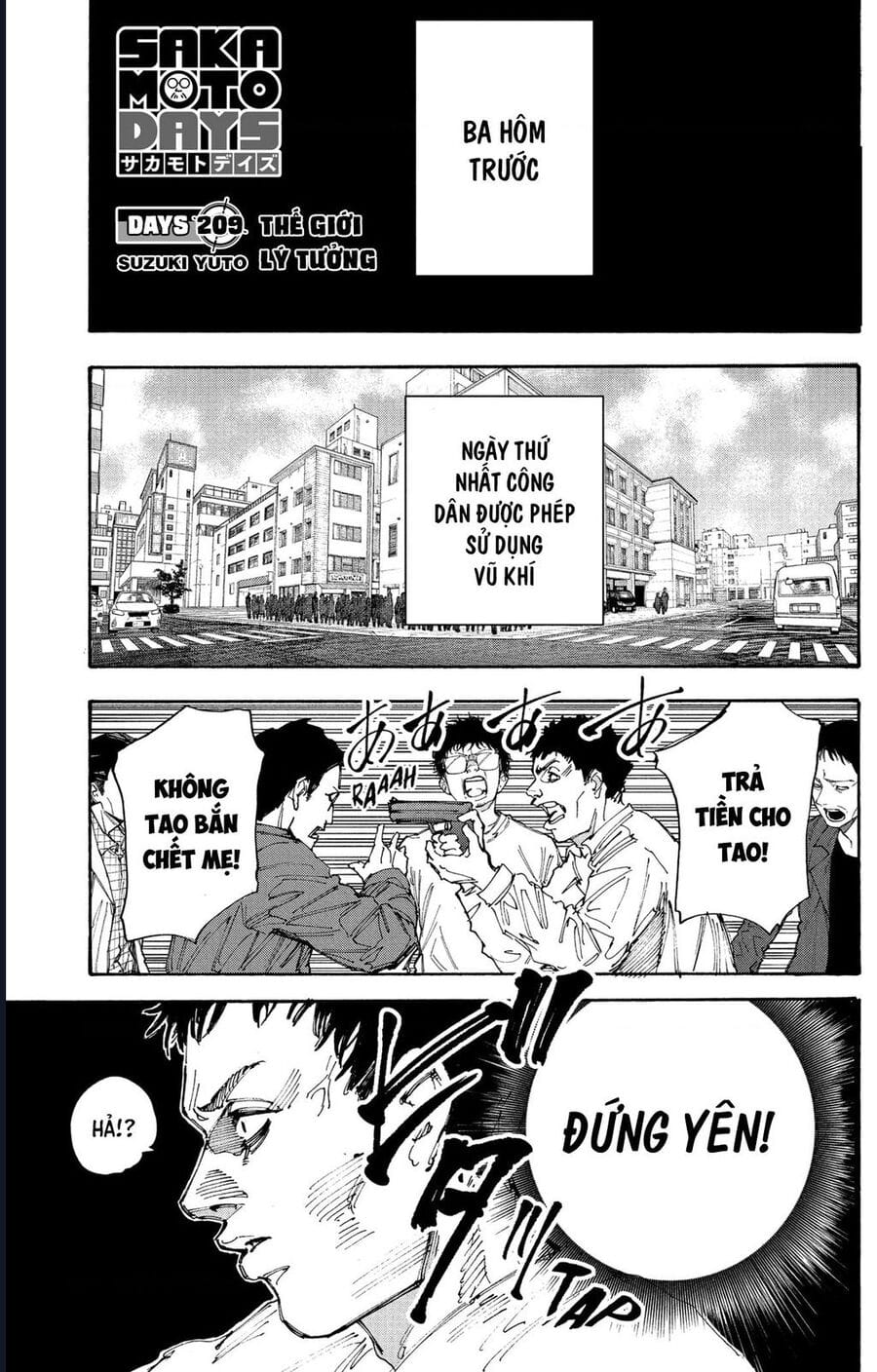 Truyện Tranh Sát Thủ Về Vườn - Sakamoto Days trang 6