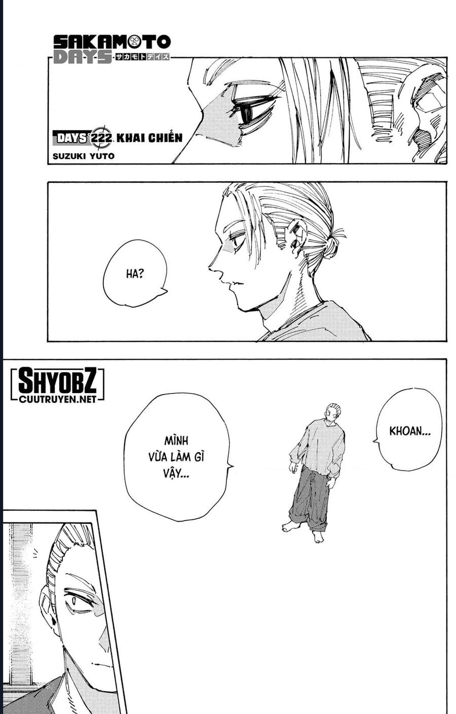 Truyện Tranh Sát Thủ Về Vườn - Sakamoto Days trang 7