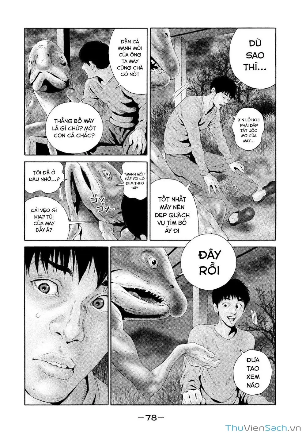 Truyện Tranh Người Cá Hồi - Salman trang 6