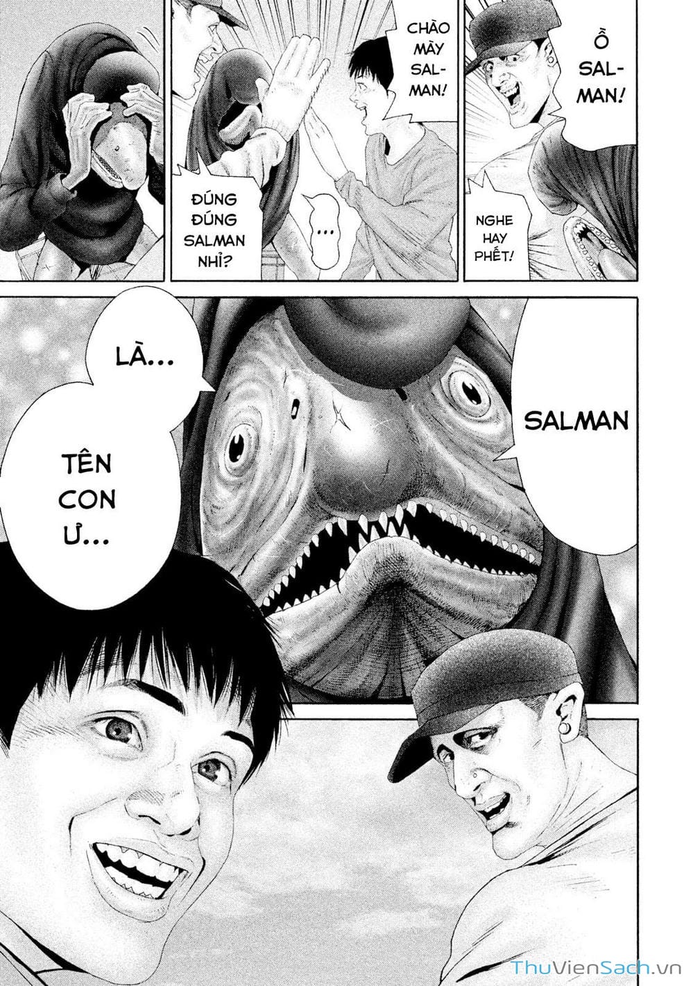 Truyện Tranh Người Cá Hồi - Salman trang 6