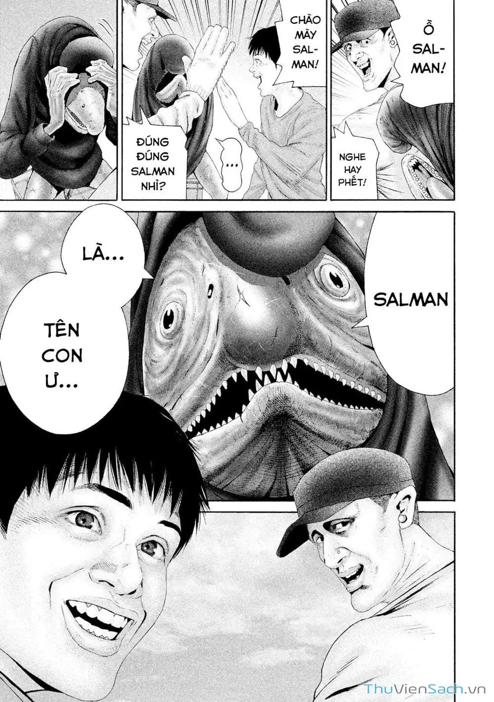 Truyện Tranh Người Cá Hồi - Salman trang 6