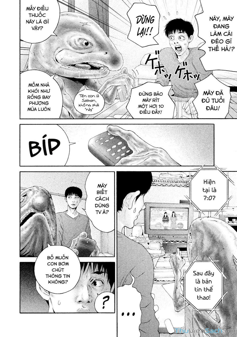 Truyện Tranh Người Cá Hồi - Salman trang 6