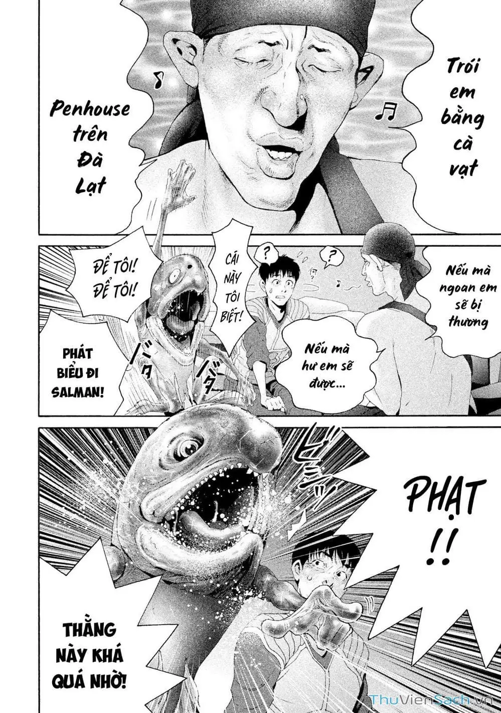 Truyện Tranh Người Cá Hồi - Salman trang 6