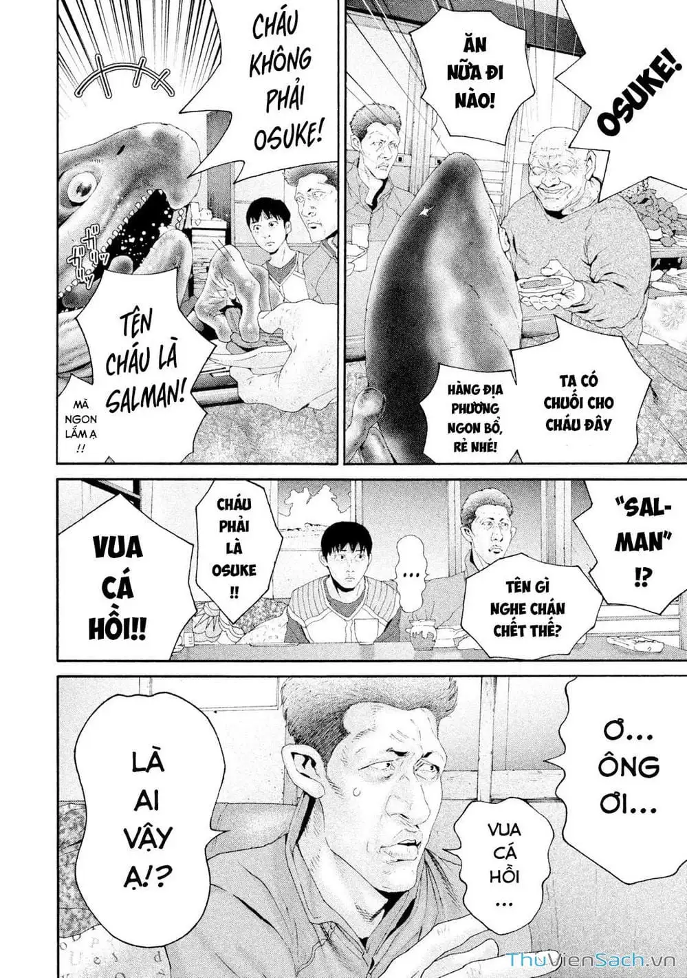 Truyện Tranh Người Cá Hồi - Salman trang 6