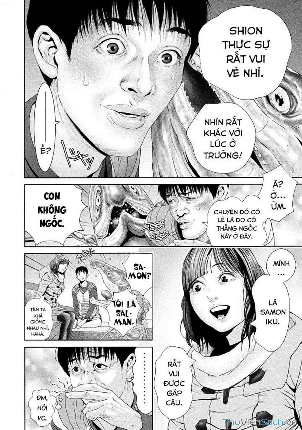 Truyện Tranh Người Cá Hồi - Salman trang 6
