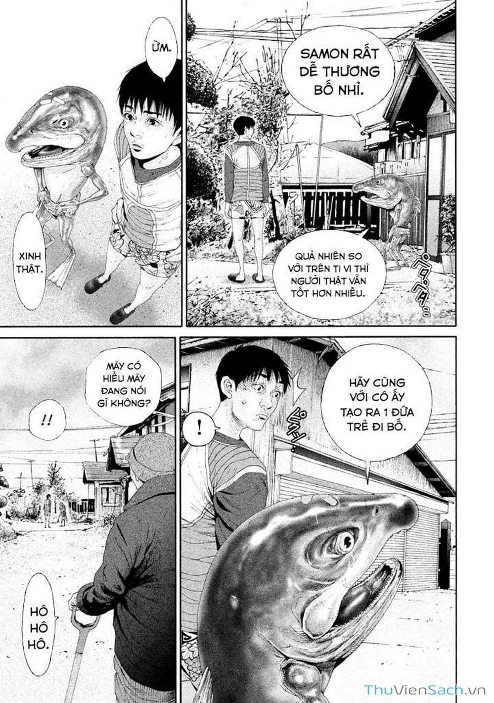 Truyện Tranh Người Cá Hồi - Salman trang 6
