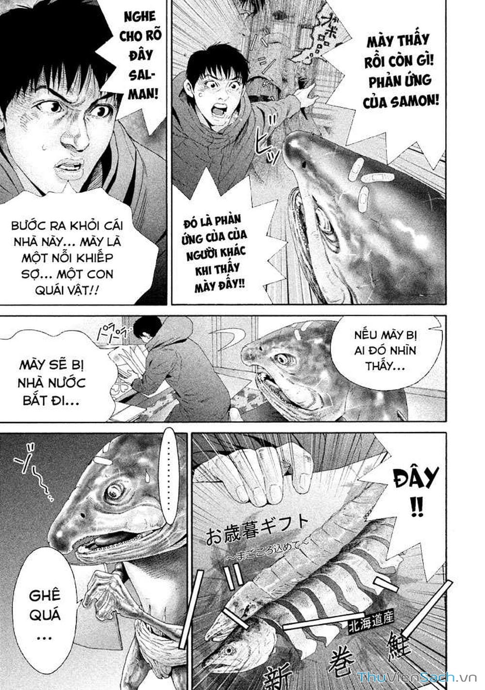 Truyện Tranh Người Cá Hồi - Salman trang 6