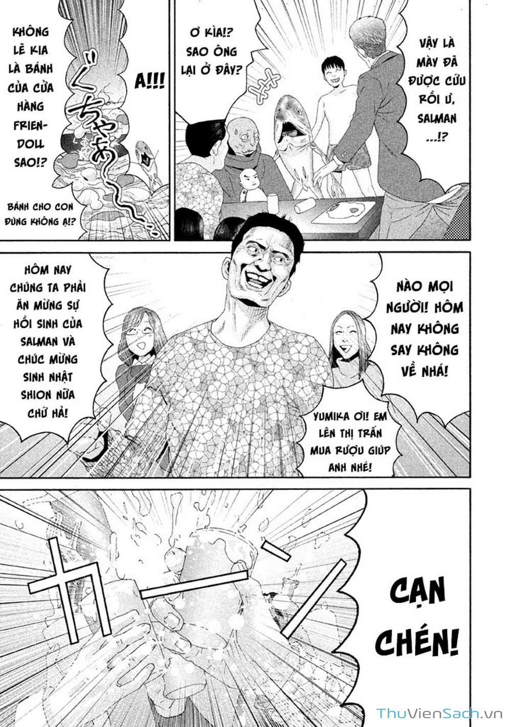 Truyện Tranh Người Cá Hồi - Salman trang 6