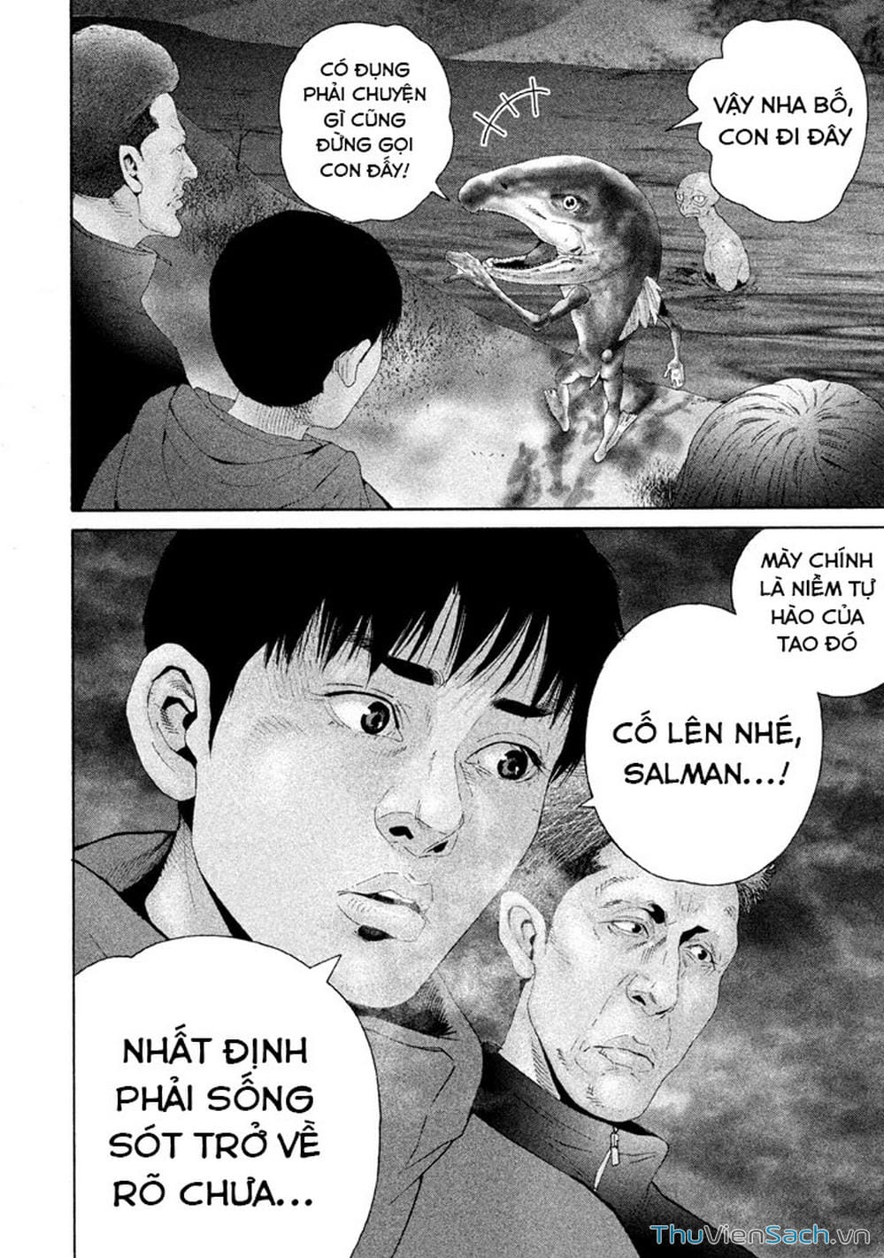 Truyện Tranh Người Cá Hồi - Salman trang 6