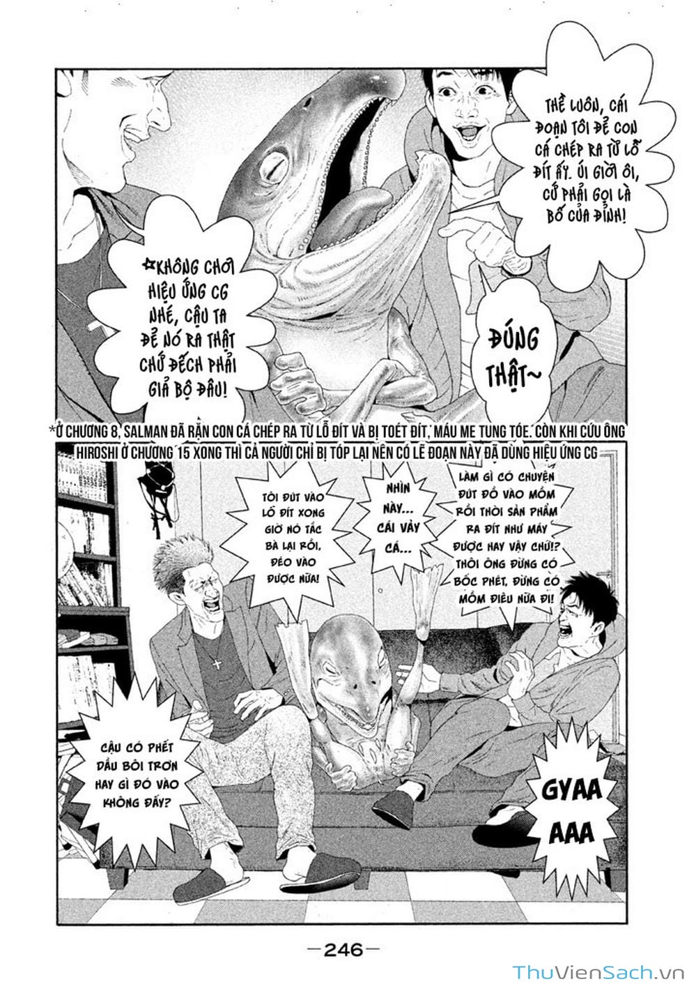 Truyện Tranh Người Cá Hồi - Salman trang 6