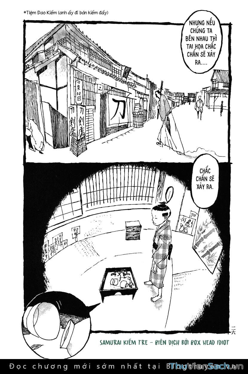 Truyện Tranh Samurai Kiếm Tre - Bamboo Samurai trang 4