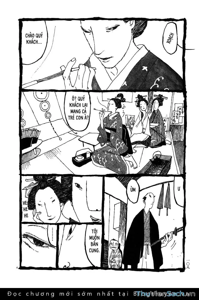 Truyện Tranh Samurai Kiếm Tre - Bamboo Samurai trang 4