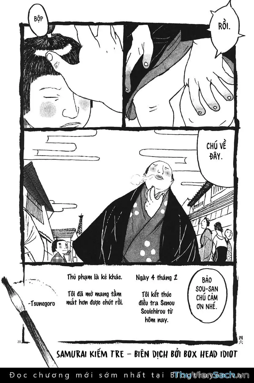 Truyện Tranh Samurai Kiếm Tre - Bamboo Samurai trang 4