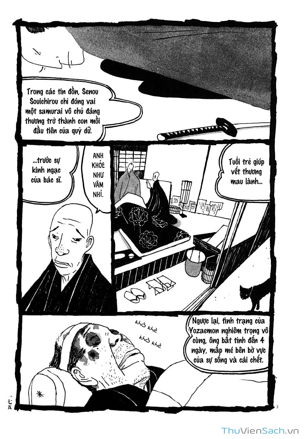 Truyện Tranh Samurai Kiếm Tre - Bamboo Samurai trang 4
