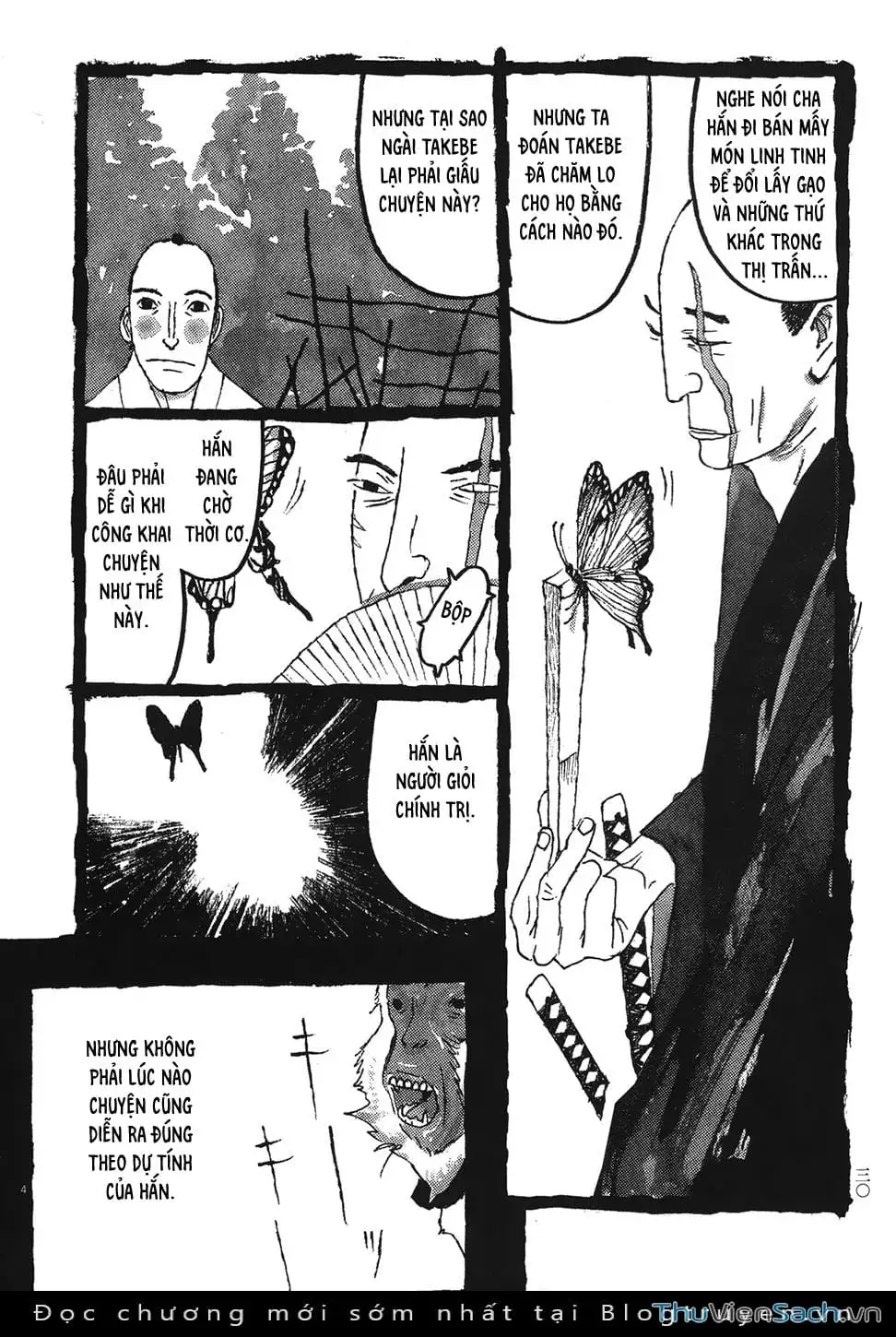 Truyện Tranh Samurai Kiếm Tre - Bamboo Samurai trang 4