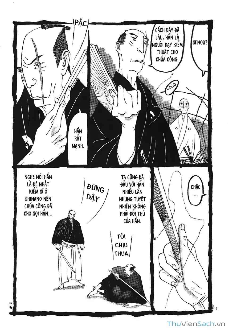 Truyện Tranh Samurai Kiếm Tre - Bamboo Samurai trang 4