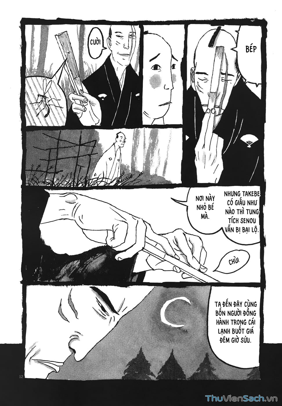 Truyện Tranh Samurai Kiếm Tre - Bamboo Samurai trang 4