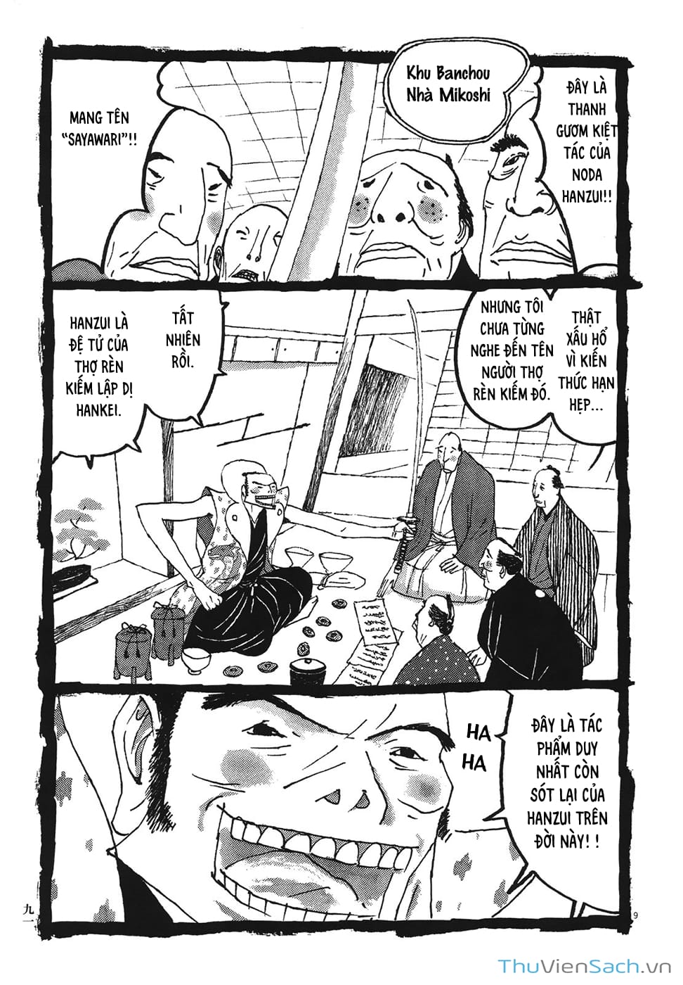 Truyện Tranh Samurai Kiếm Tre - Bamboo Samurai trang 4