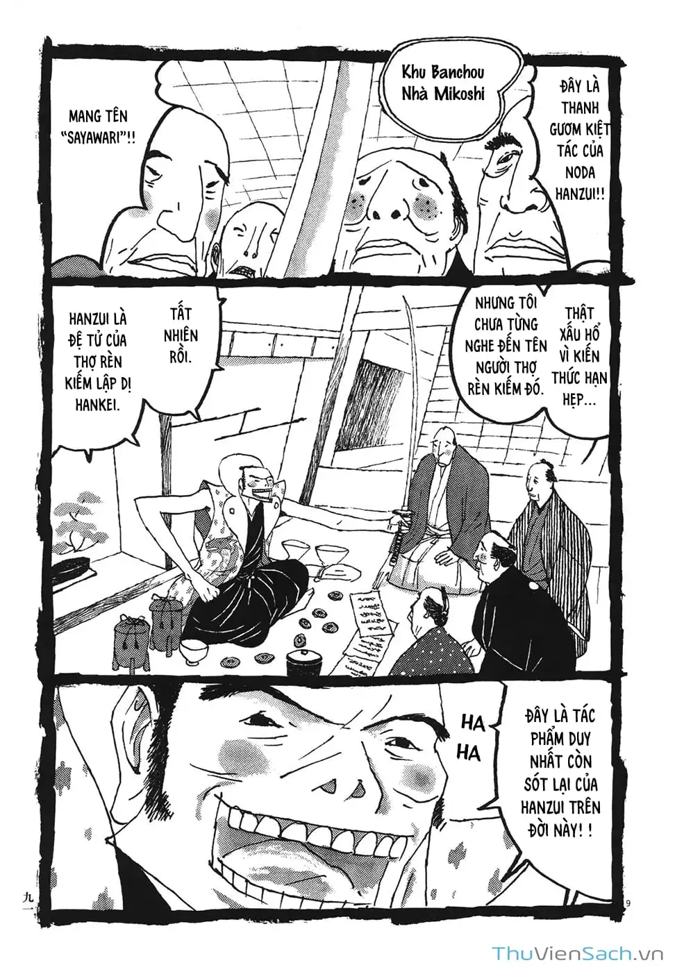 Truyện Tranh Samurai Kiếm Tre - Bamboo Samurai trang 4