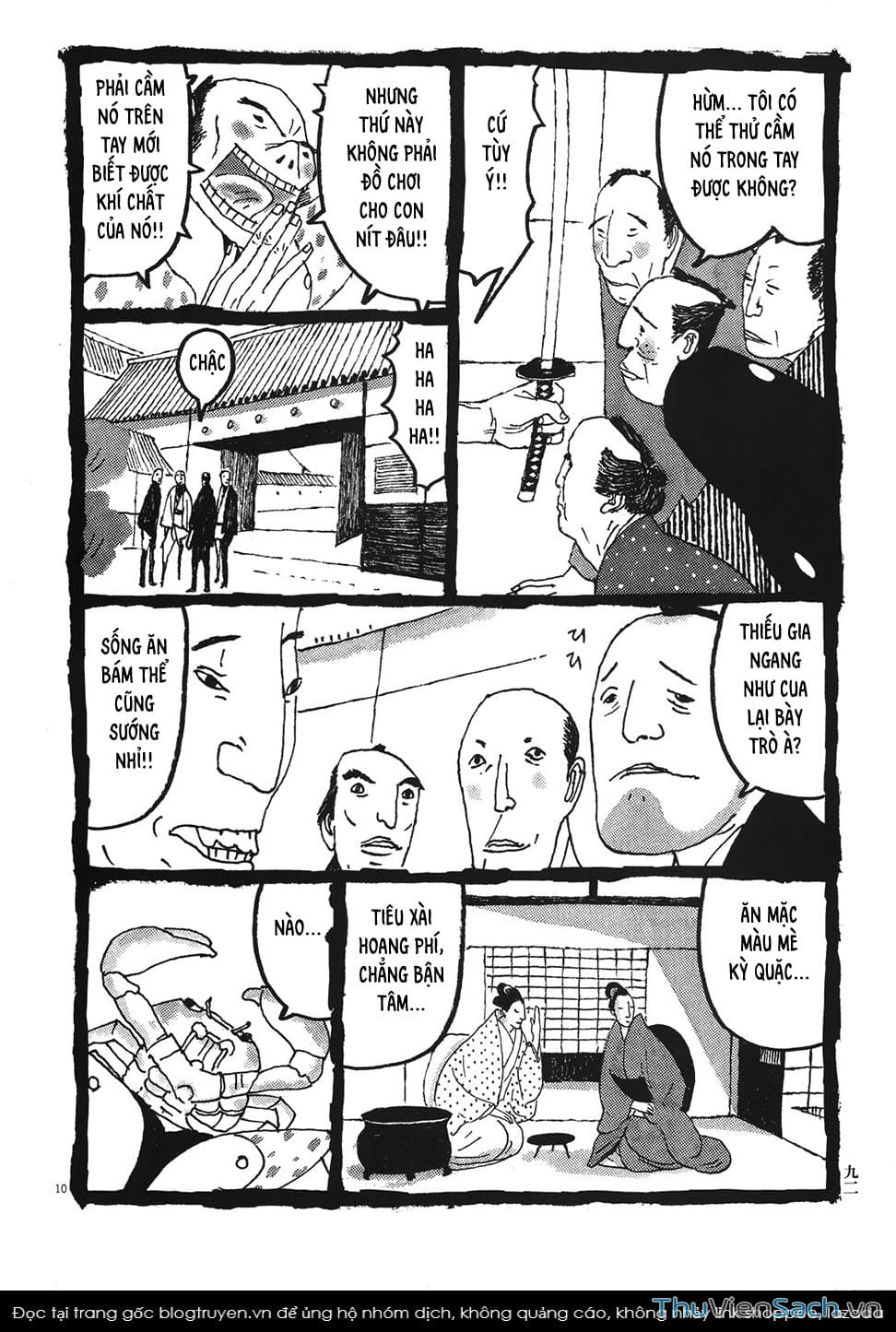 Truyện Tranh Samurai Kiếm Tre - Bamboo Samurai trang 4