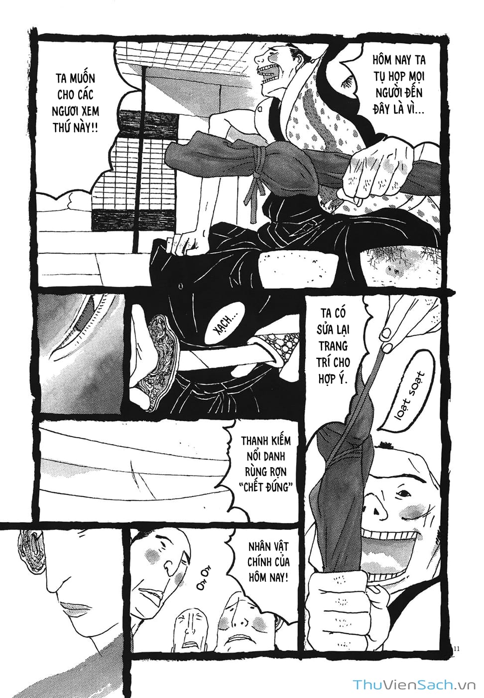 Truyện Tranh Samurai Kiếm Tre - Bamboo Samurai trang 4