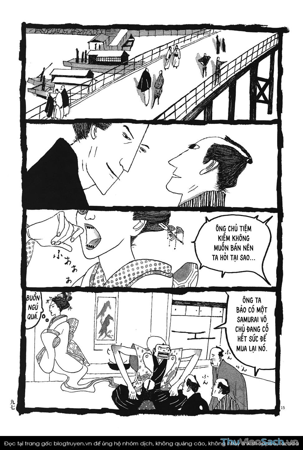 Truyện Tranh Samurai Kiếm Tre - Bamboo Samurai trang 4