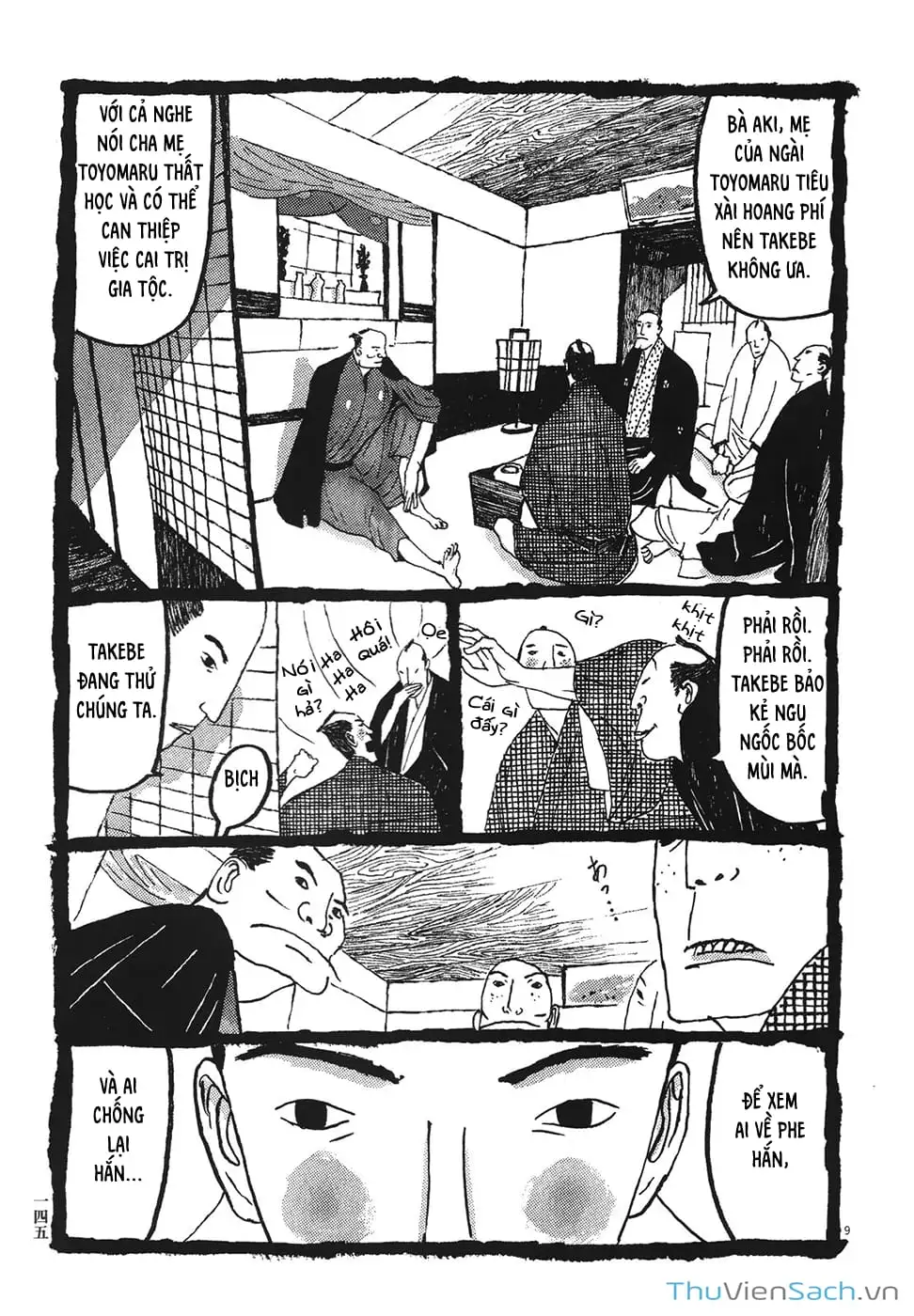 Truyện Tranh Samurai Kiếm Tre - Bamboo Samurai trang 4