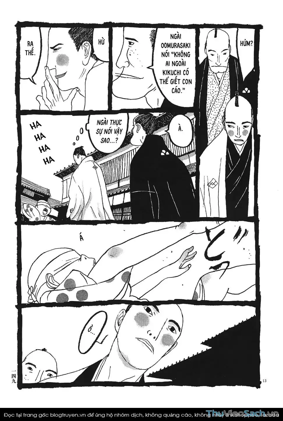 Truyện Tranh Samurai Kiếm Tre - Bamboo Samurai trang 4