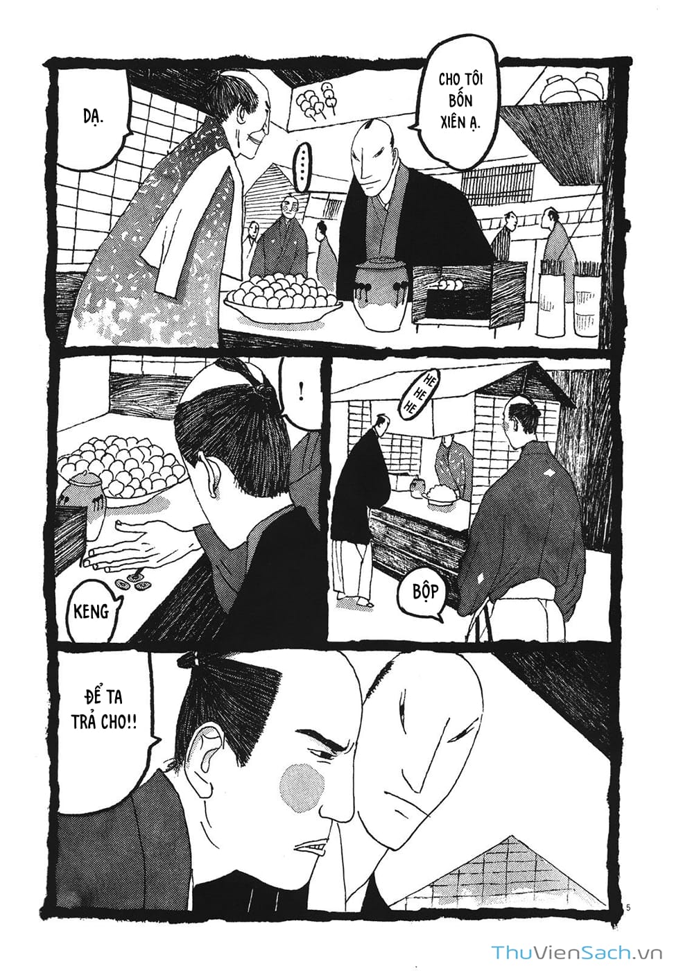 Truyện Tranh Samurai Kiếm Tre - Bamboo Samurai trang 4