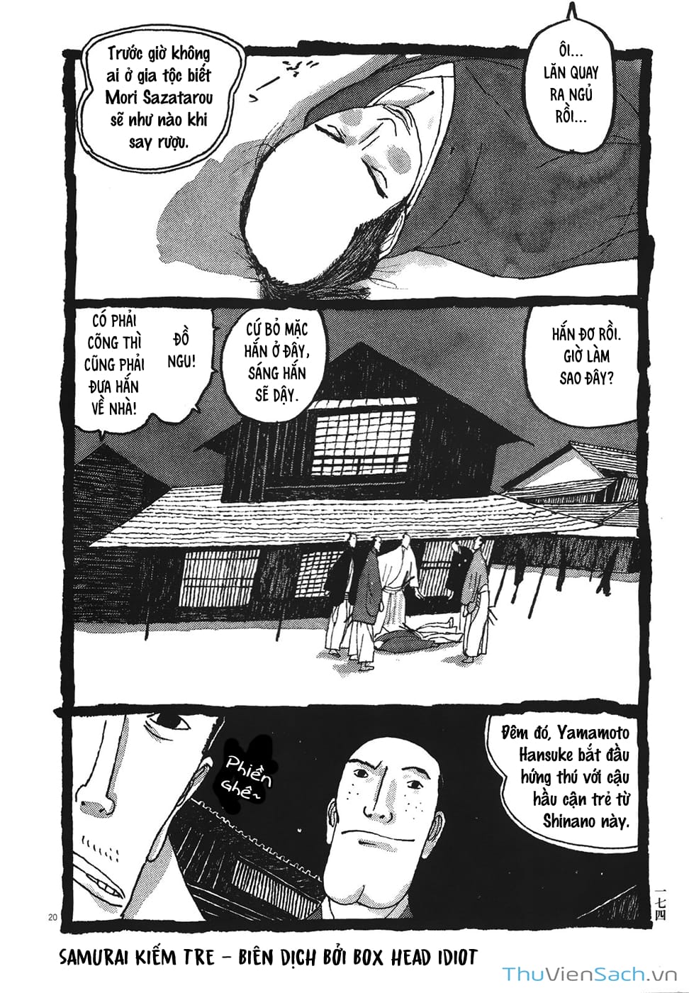 Truyện Tranh Samurai Kiếm Tre - Bamboo Samurai trang 4