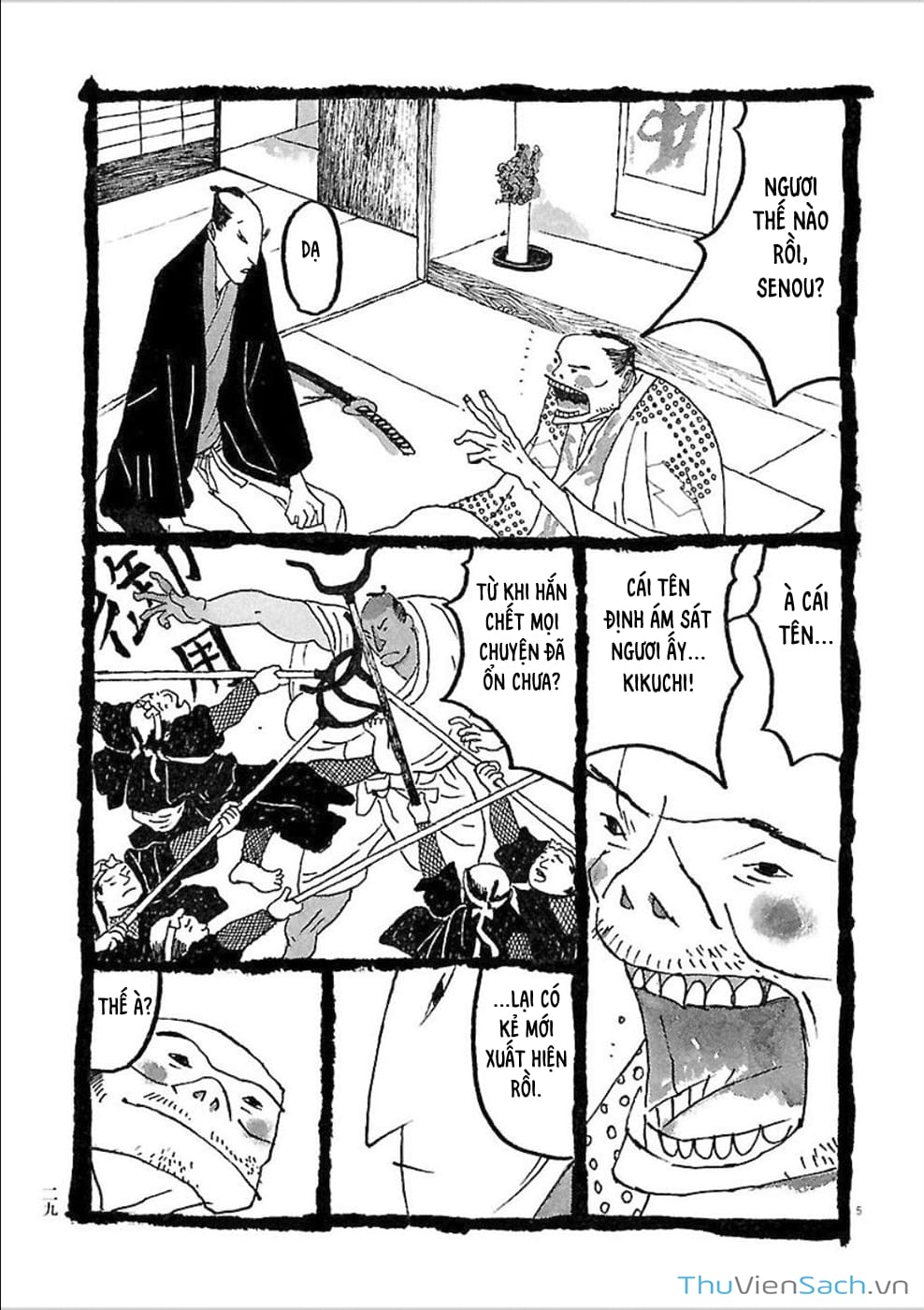 Truyện Tranh Samurai Kiếm Tre - Bamboo Samurai trang 4