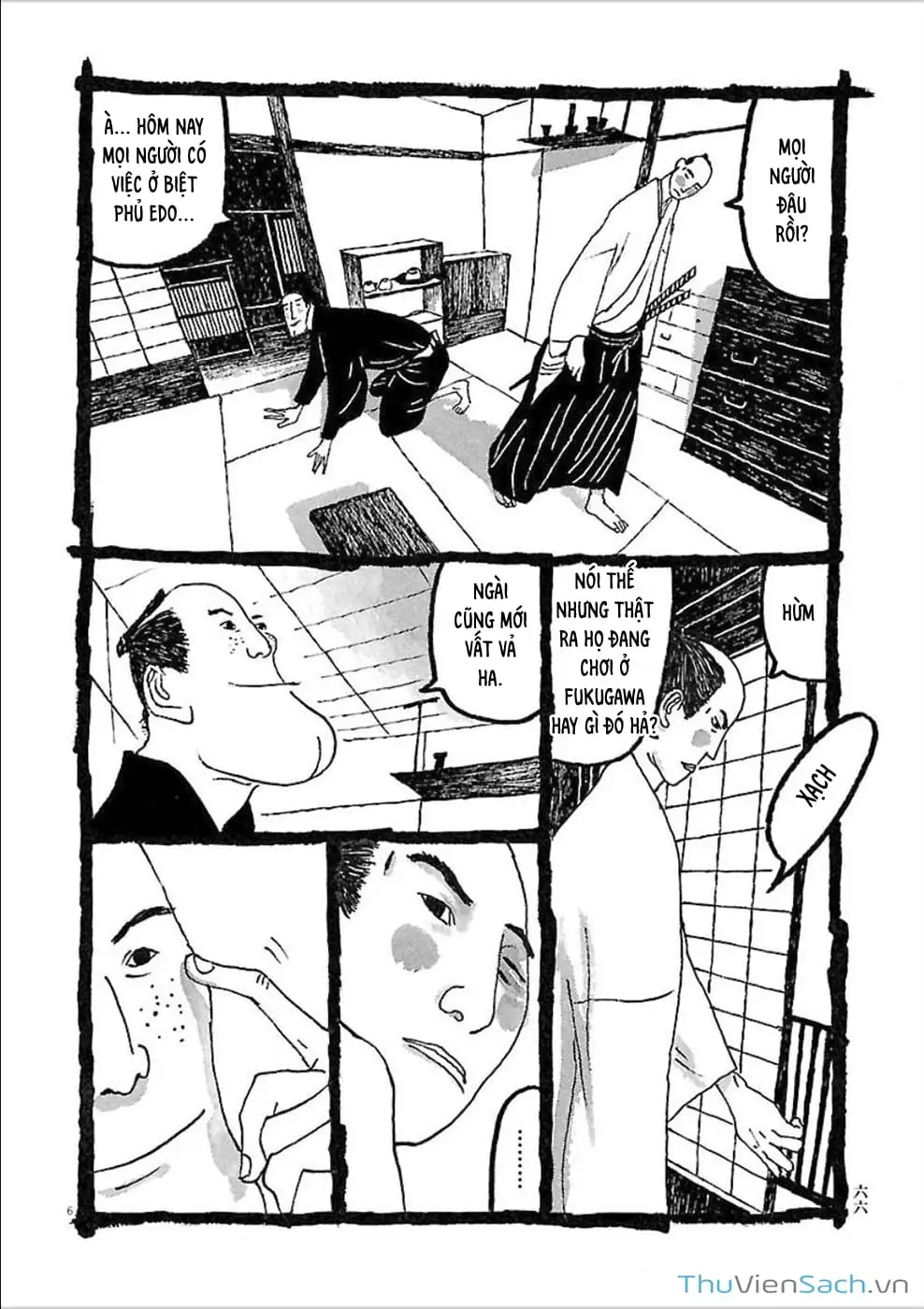 Truyện Tranh Samurai Kiếm Tre - Bamboo Samurai trang 4