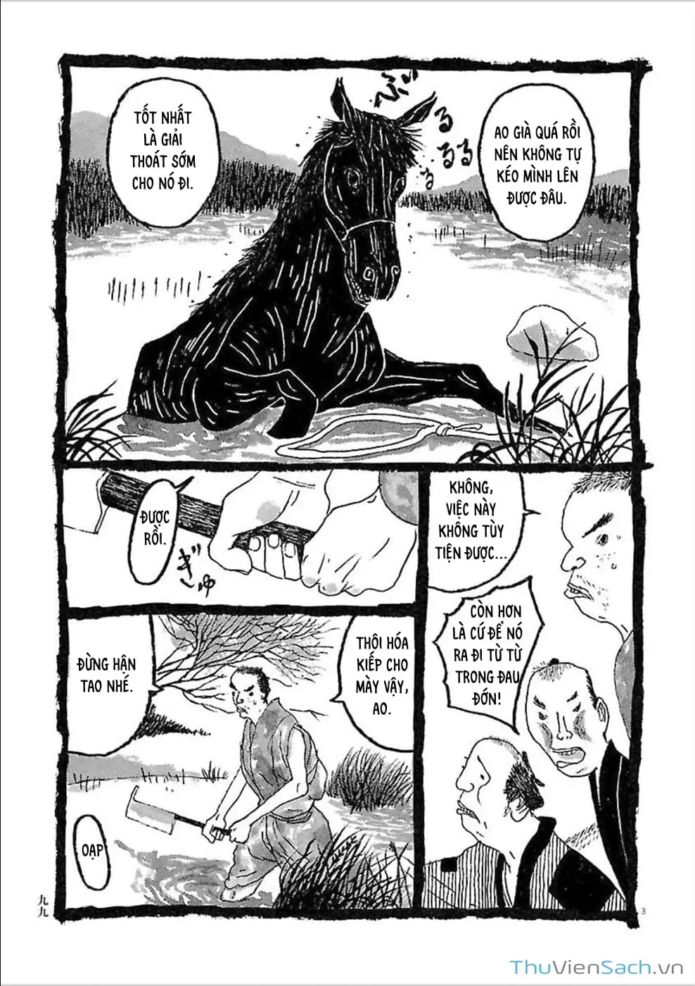 Truyện Tranh Samurai Kiếm Tre - Bamboo Samurai trang 4