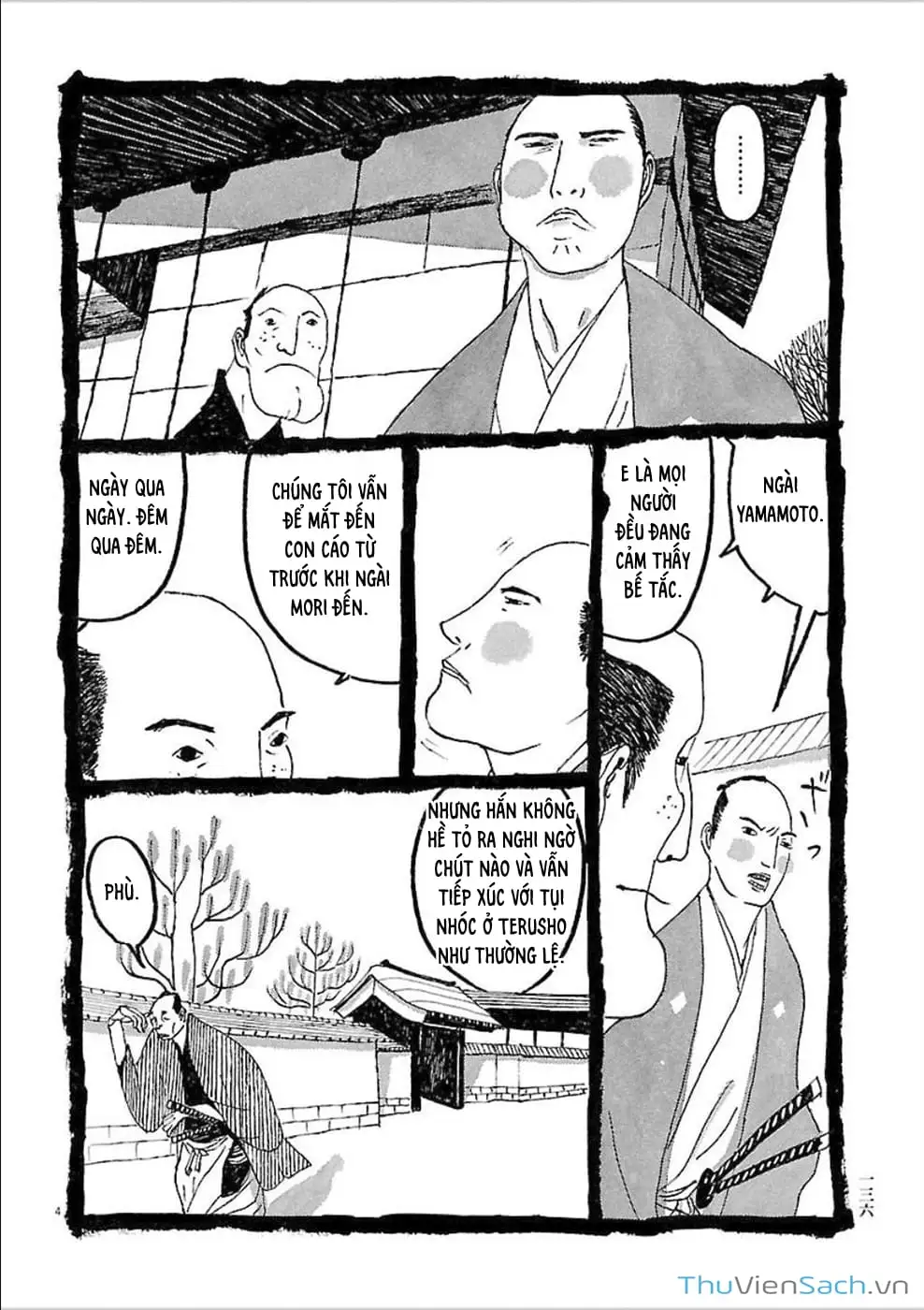 Truyện Tranh Samurai Kiếm Tre - Bamboo Samurai trang 4