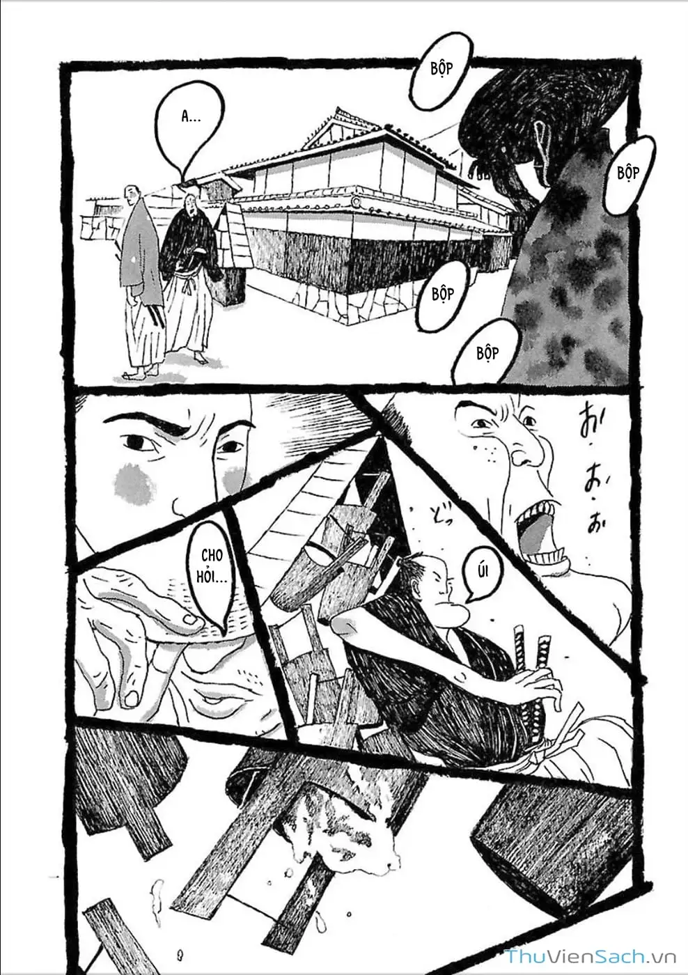 Truyện Tranh Samurai Kiếm Tre - Bamboo Samurai trang 4