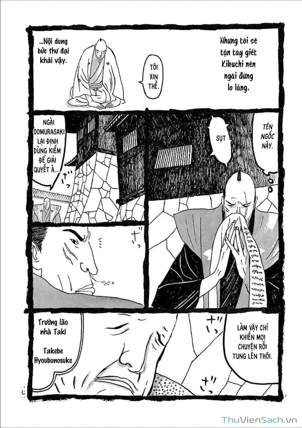 Truyện Tranh Samurai Kiếm Tre - Bamboo Samurai trang 4