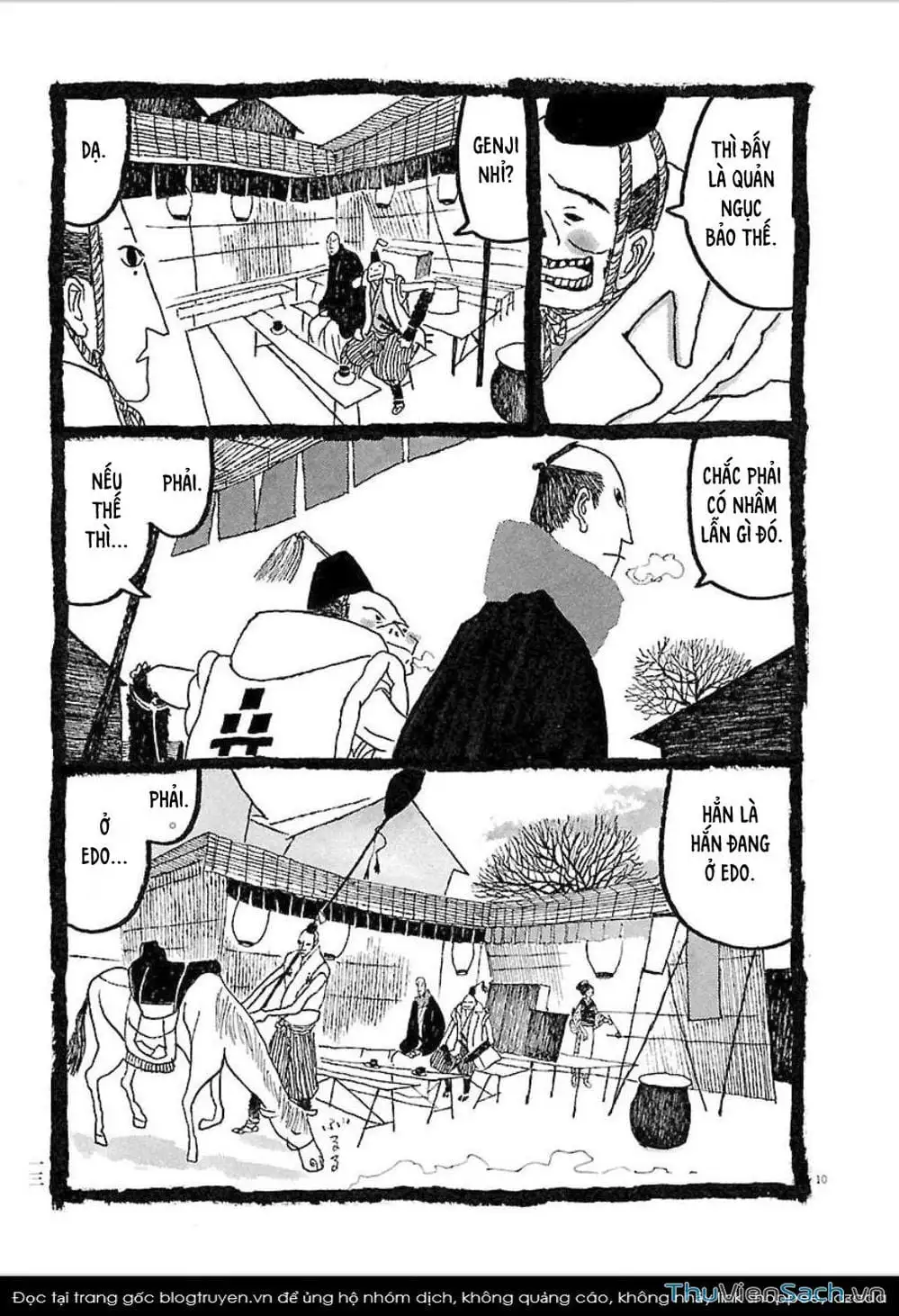 Truyện Tranh Samurai Kiếm Tre - Bamboo Samurai trang 4