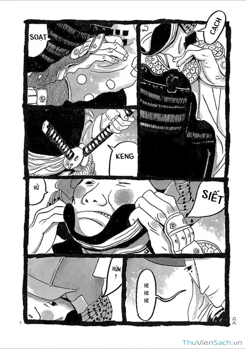 Truyện Tranh Samurai Kiếm Tre - Bamboo Samurai trang 4