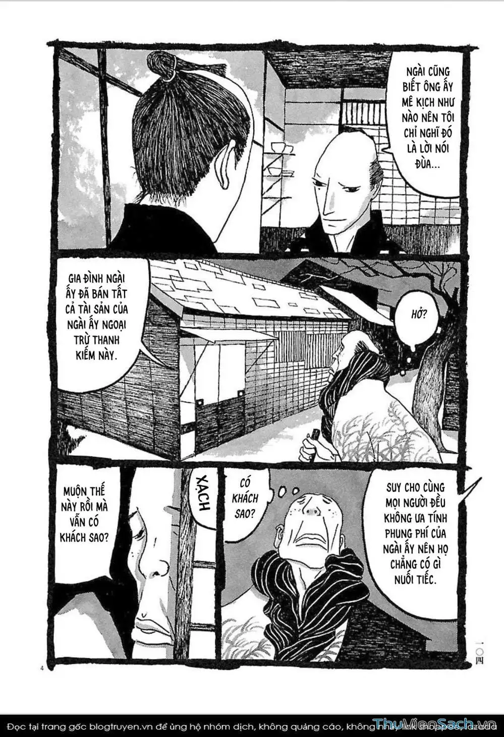 Truyện Tranh Samurai Kiếm Tre - Bamboo Samurai trang 4