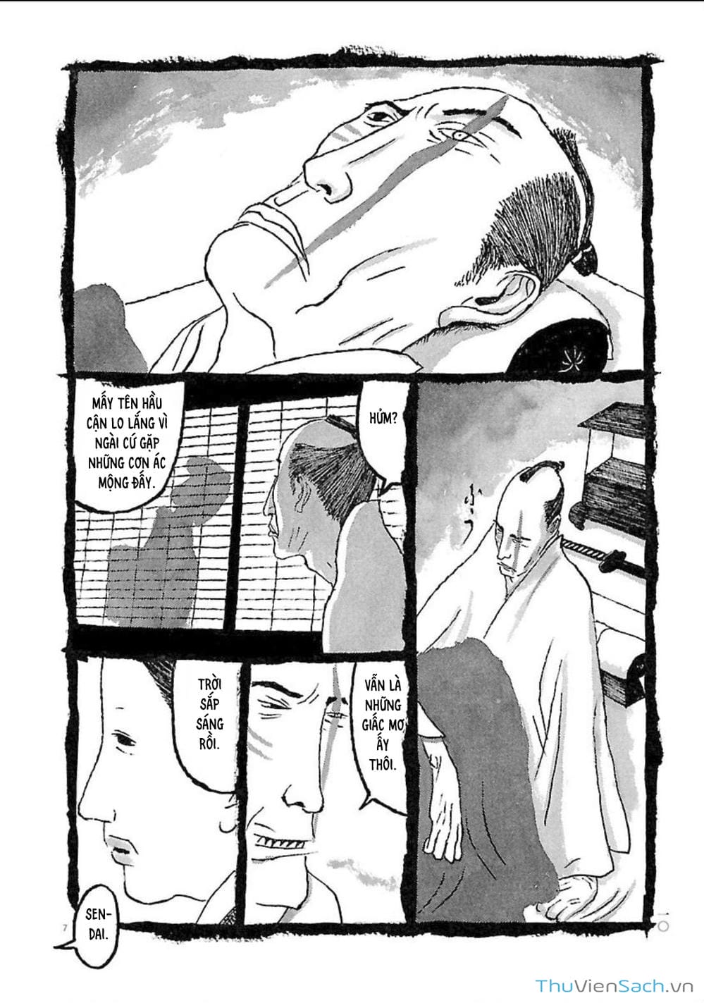 Truyện Tranh Samurai Kiếm Tre - Bamboo Samurai trang 4