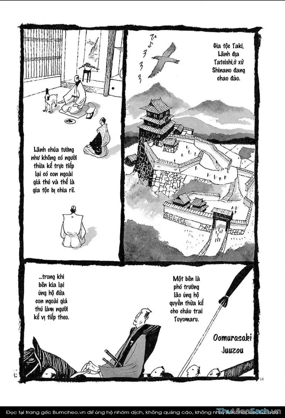 Truyện Tranh Samurai Kiếm Tre - Bamboo Samurai trang 4